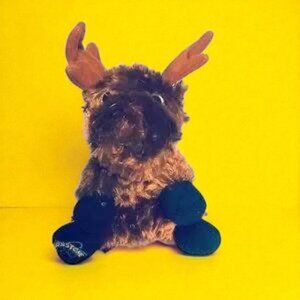 Yellowstone Plush Brown Moose Souvenir